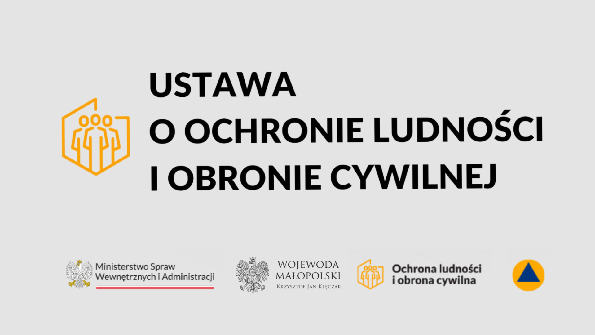 Ustawa o ochronie ludności i obronie cywilnej